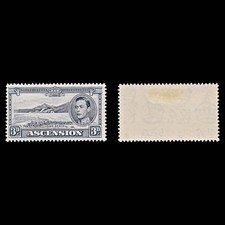 7784 Ascension SG42ab 3D Black 1940. Sc#44Ac Mi46A. Mint MH. C£20