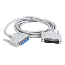 1.4M 4.60 Feet DB25 Parallel Printer Extension Cable, M/F, 25 Pin Serial Cord