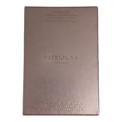Patrick Ta Rouge Damen Doppel-Take Creme & Puder kompakt für Gesicht 0,17 Oz.