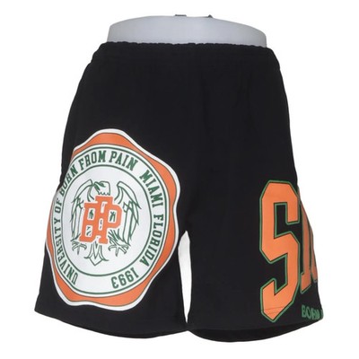 Los Angeles Apparel, Freizeitshorts, Größe: M, Schwarz/Mehrfarbig #eB6