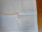 one vintage tablecloth with embroidery 35x35 in — photo 3