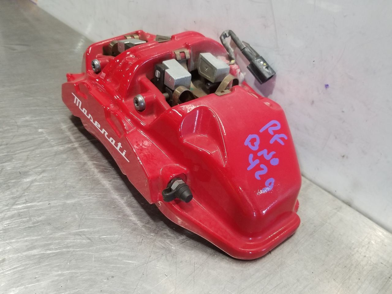 23 2023 MASERATI GRECALE BRAKE CALIPER FRONT RIGHT PASSENGER RED 06702146428