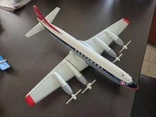 BIG 1966 Marx DC-7c Metal Airplane Japan