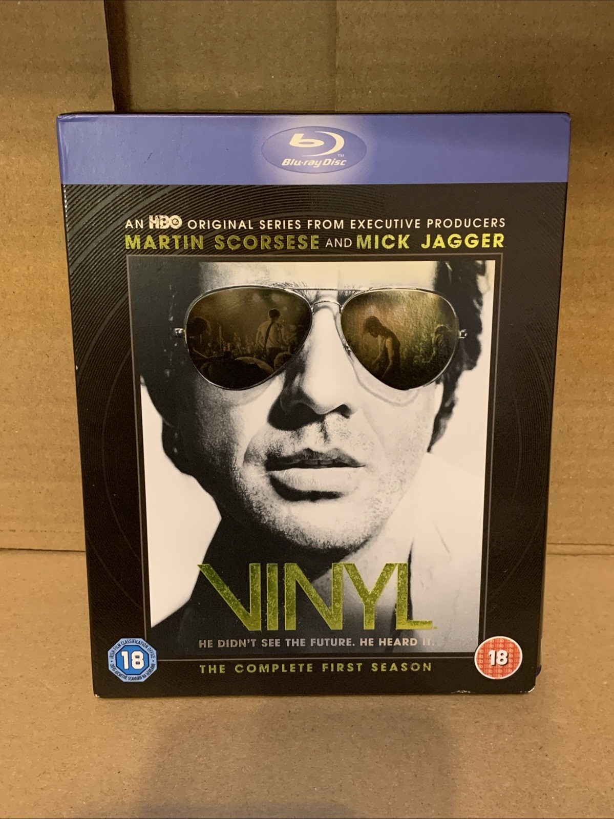 Vinyl: The Complete Season 1 (4-Disc Box Set) Region Free + Slipcover Bluray