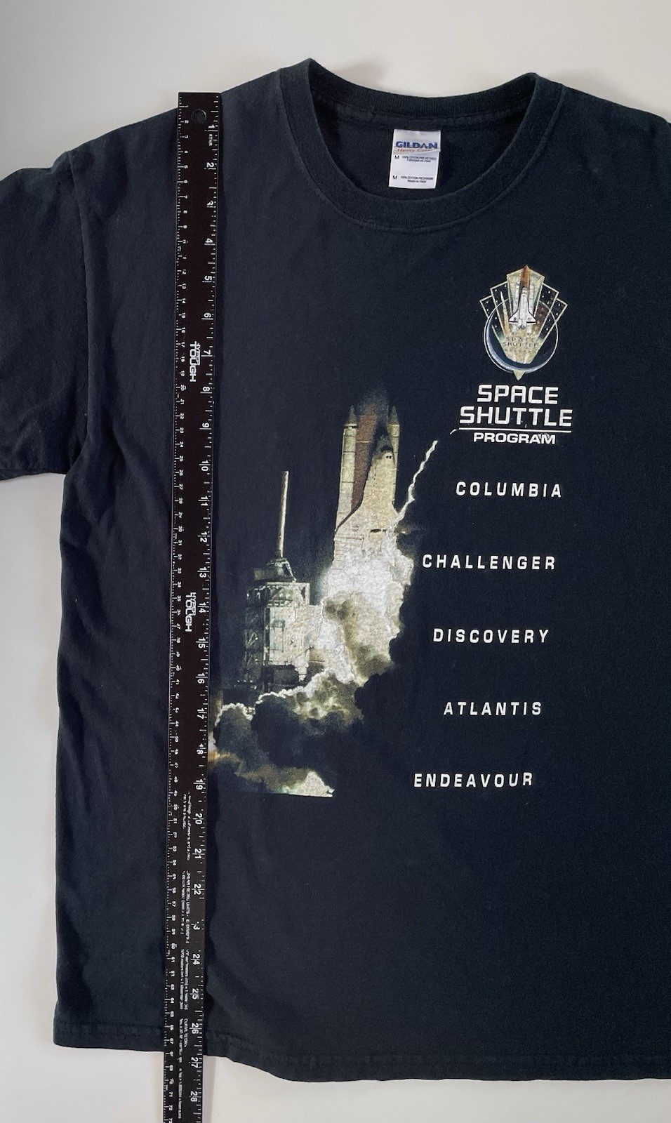 Medium Double-Sided Space Shuttle Program T-Shirt - image 4