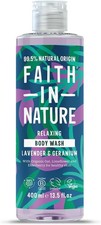 Faith in Nature, Geranium and Lavender Body Wash, 400ml