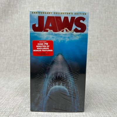 Jaws VHS 25th Anniversary Collector's Edition 2-Tape Set Sealed 2000 Spielberg