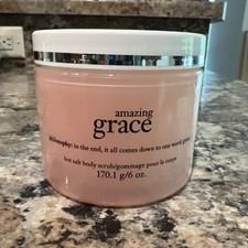 Philosophy Amazing Grace Hot Salt Body Scrub 6 oz. New READ