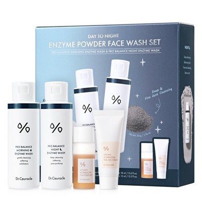 Dr.Ceuracle Pro Balance Enzyme Powder Face Wash - Korean Day and Night Natura...