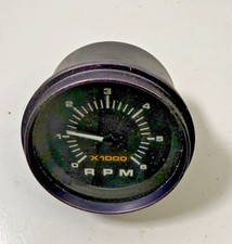 Quicksilver Mercury Boat Tachometer Gauge 6k RPM 3.25