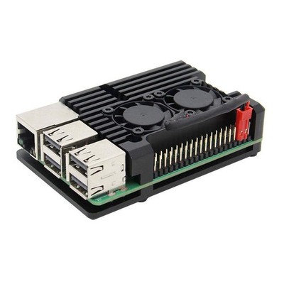 Armor Gehäuse mit Lüfter für Raspberry Pi 3 B+