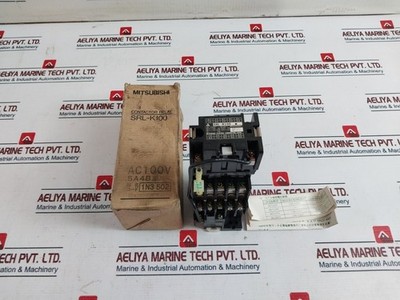 Mitsubishi SRL-K100 Latched Contactor Relay 16A AC100V 5A4B