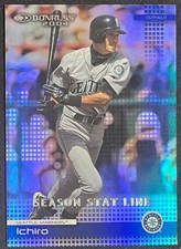 2004 Donruss Ichiro Suzuki #180 Season Stat Line #45/62 Seattle Mariners