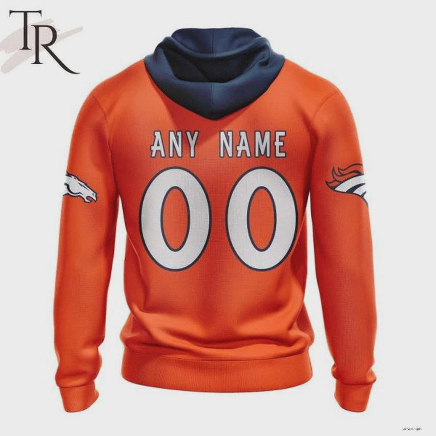 Personalized Denver Football Hoodie 2025 Pullover Unisex Size Christmas Gift