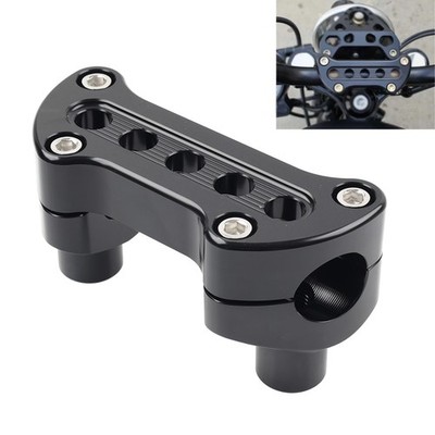 1'' Handlebar Riser Top Clamp Mount for Harley Sportster Softail Dyna Road King