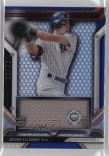 2016 Topps Strata Clearly Authentic Relics Blue /99 Jacoby Ellsbury #CAR-JE q3o