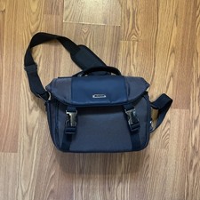Nikon DSLR Large Shoulder Hand Bag Case Canvas Black Grey