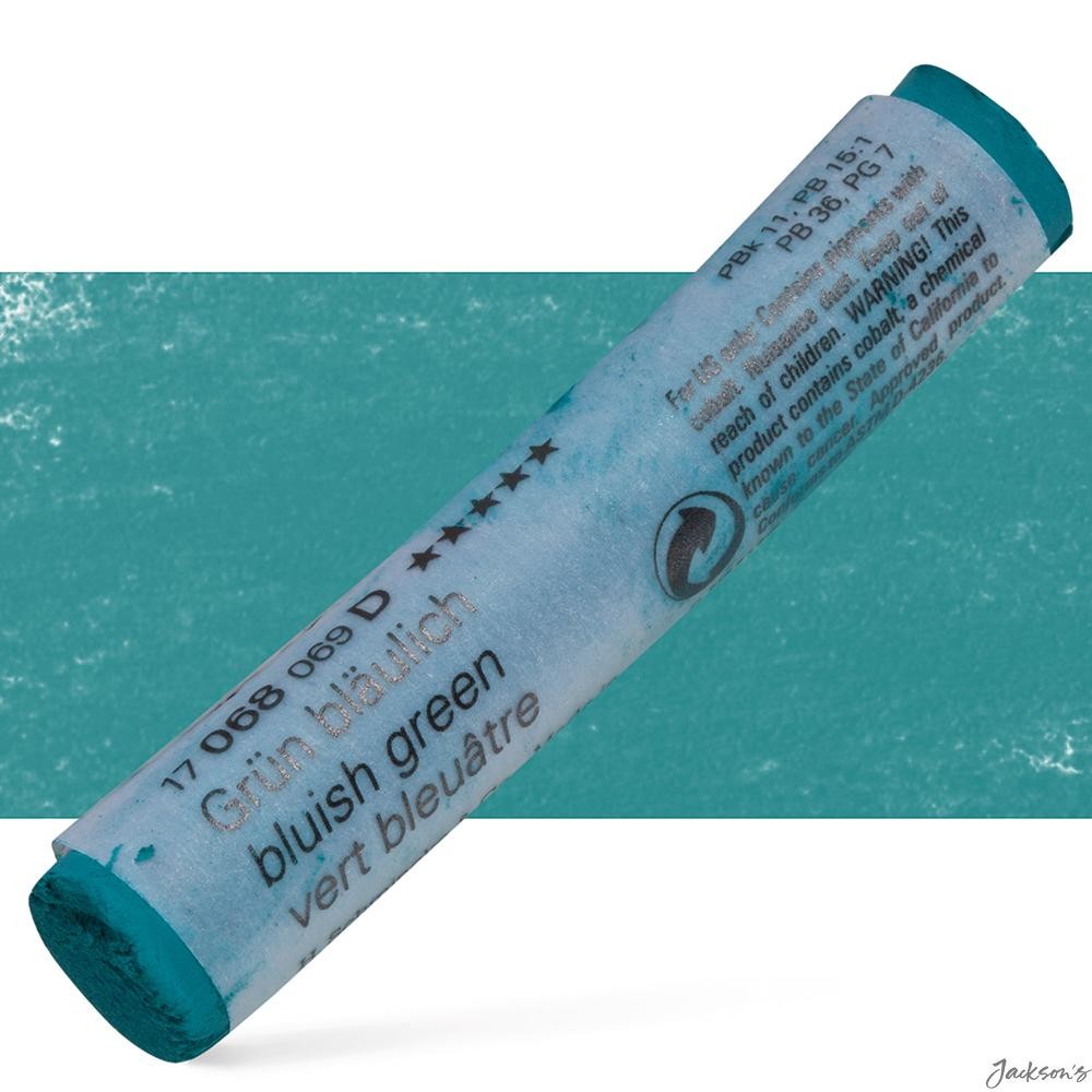 Schmincke Soft Pastel Stick Artist Pigment Bluish Green 68D For Drawing