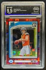 2024 Donruss Bo Nix Optic Rated Rookie Preview Red Pandora #369 Arena Club 9.5