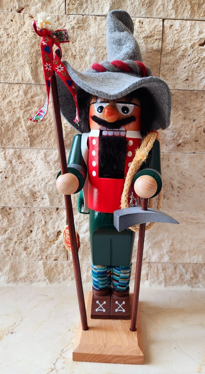 NWT VINTAGE STEINBACH NUTCRACKER TYROLEAN MOUNTAINEER CLIMBER