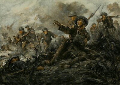 4447 Yohn, F.C. (1875-1933) - Scribner's 1918 - Second Battle of the Marne