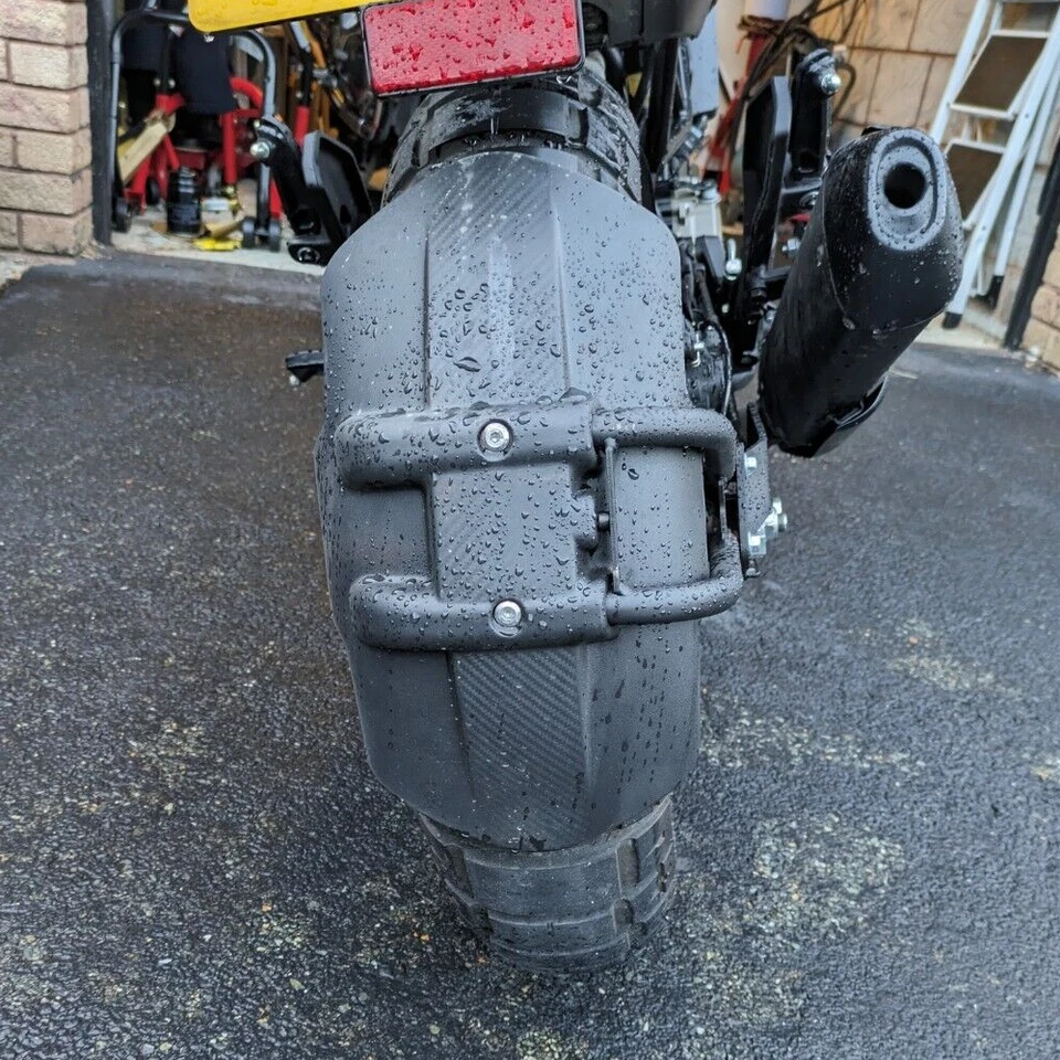 Motorcycle Fender Rear Hugger Splash Guard - KTM Duke 125 200 390 - Image 4 of 4