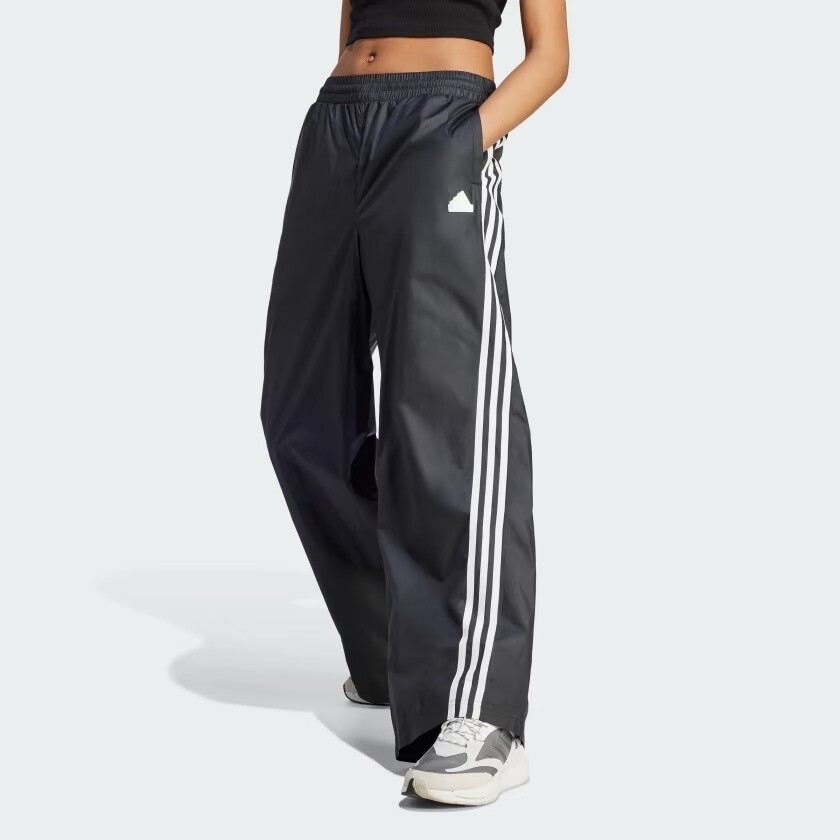 Futu-no-Stripe-Pants スラックス adidas Future Icons 3-Stripes Knit Pants 'Black' HE7445