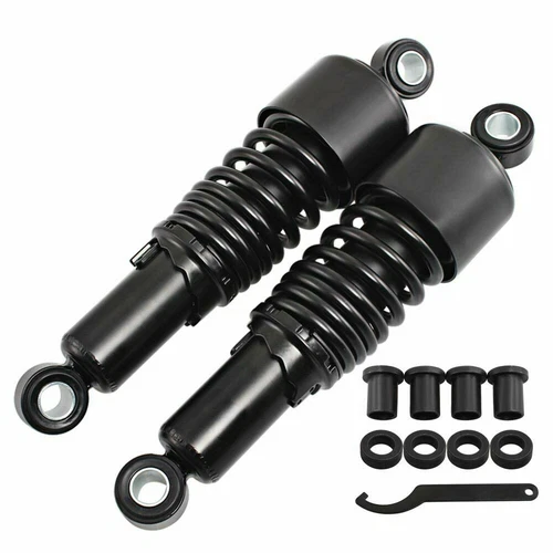 Rear Suspension Shocks Absorbers 10.5'' For Harley Dyna Sportster FLH/FLT FXDWG - Picture 15 of 18
