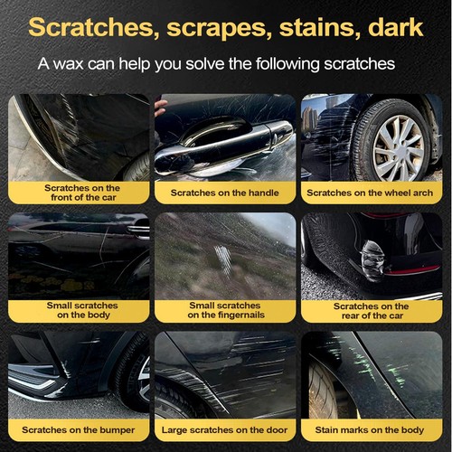 Car Scratch Remover Polishing Paste With Sponge Paint Care Scratch Repair Gift - Picture 8 of 12