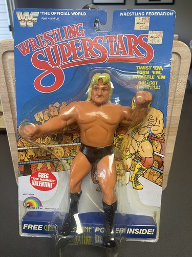 WWF Wrestling Superstars LJN Greg Hammer Valentine...