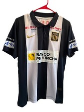Nike Alianza Lima Club 1901 Soccer Jersey Vaporknit M #7 Banco Pichincha Futbol