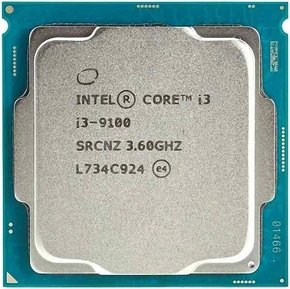 i3-9100 Intel SRCZV Core Processor CORE™︎ 6MB R INTEL CPU 4-Core 
