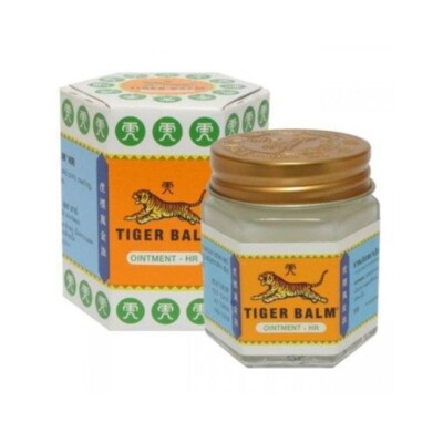 White Tiger Balm Ointment Thai Herbal Aroma Relaxing Massage Balm 30g