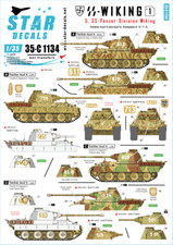 Star Decals  35-C1134, 5. SS-Panzer Division Wiking. Panther Ausf D , SCALE 1/35