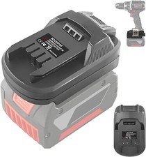 Adaptador de batería para batería Bosch 18V Li-Ion para taladro inalámbrico Parkside 20V