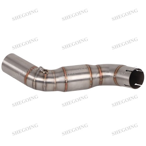 For Triumph Street Triple 765R 765RS 17-24 Exhaust Link Pipe 51MM Low Mounting - Picture 4 of 6