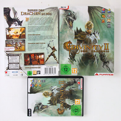 PC CD DVD Spiel Eurobox Big Box Divinity II Ego Draconis Gut