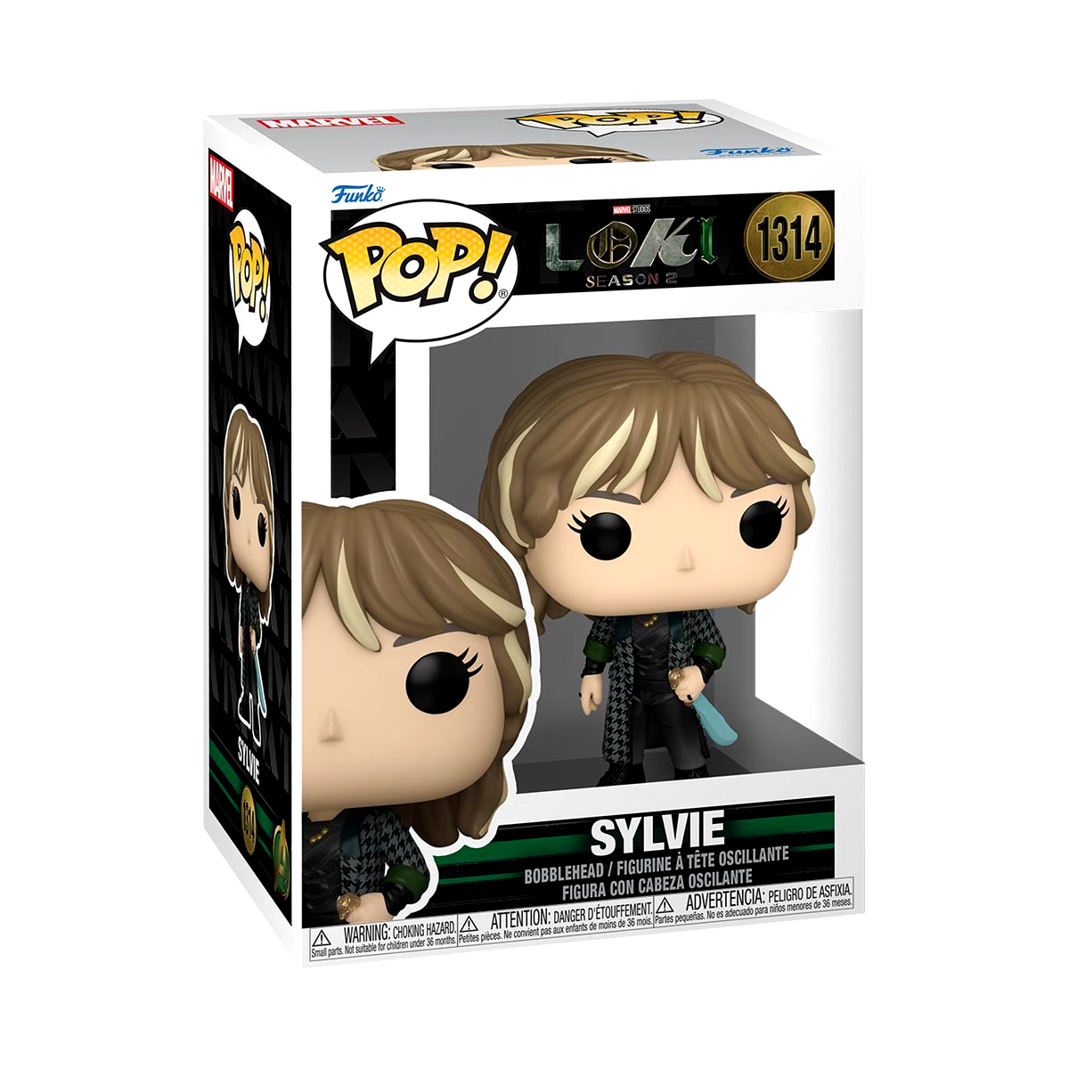 Sylvie POP Vinyl Figure #1314 Funko Marvel Loki Season 2 New | eBay
