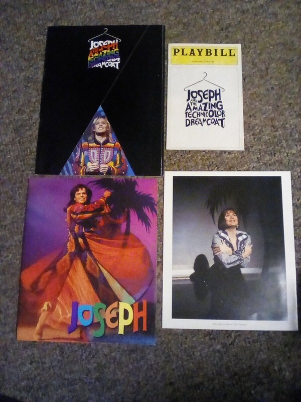 Donny osmond joseph amazing dreamcoat playbill tour book donovan 🎭 jason lot
