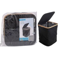 WäSchetonne Schwarz 40X40X52Cm WäSchekorb WäSchesammler Laundry