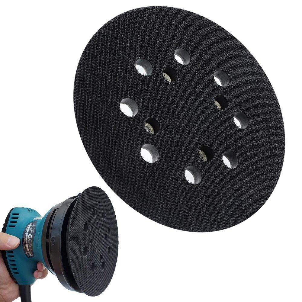 125mm Orbital Sander Backing Base Pad Fits Makita Dewalt Black&Decker