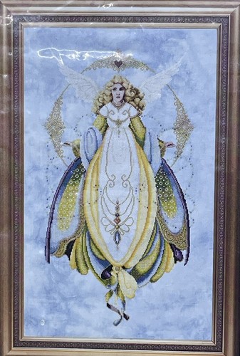 Lavender & Lace Cross Stitch Chart "Angel of Healing" L&L57 - Picture 5 of 7