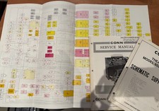 IMMACULATE ORIGINAL CONDITION. Conn Service Manual mdl 652 color code Diagram