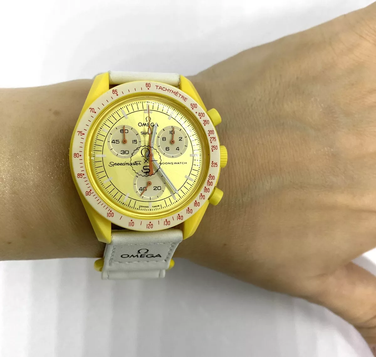 New Omega Swatch Speedmaster MoonSwatch Mission To The Sun Rubber