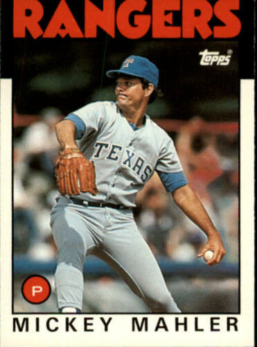 1986 Topps Traded Baseball Pick Complete Your Set #1T-132T RC - Picture 68 of 132