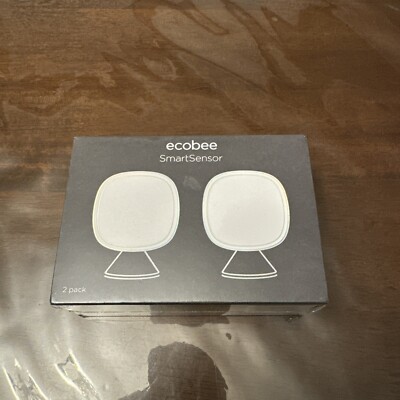 ecobee SmartSensor Temperature & Occupancy Sensors - White, Pack of 2, Brand New