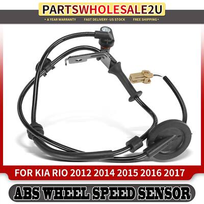 Rear Driver LH Side ABS Wheel Speed Sensor for Kia Rio 2012 2014 2015 2016 2017