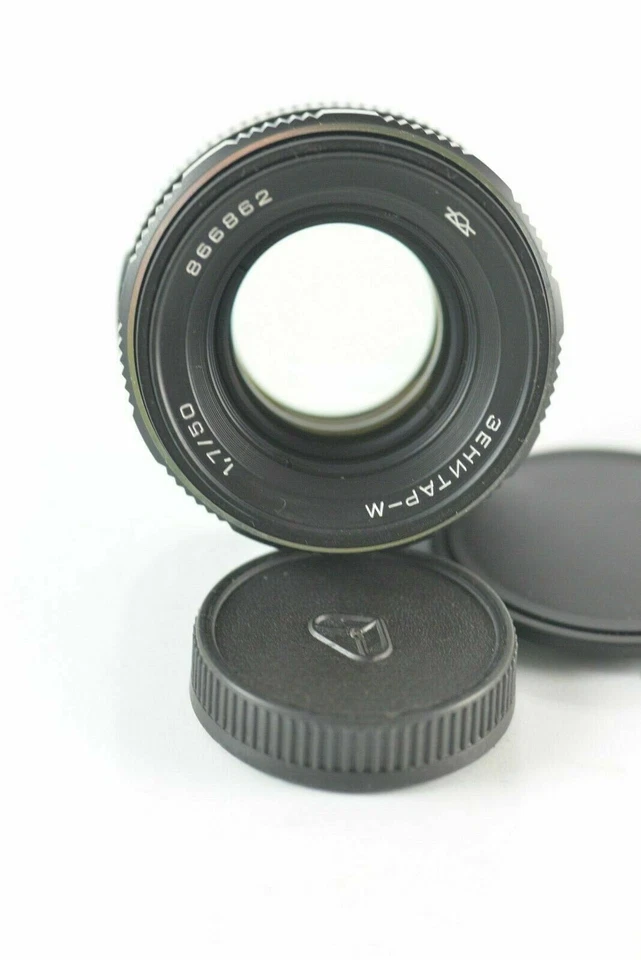 Vendedor de EE. UU. Zenitar-M 50 mm f1,7 CLA Lente de retrato Bokeh rusa DSLR M42 Montaje Foto 3 de 4