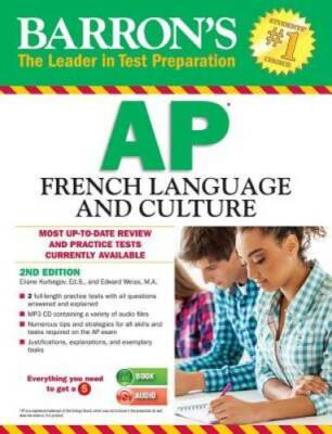 Barron's AP French Language and Culture with MP3 CD (Barron's AP French  - GOOD