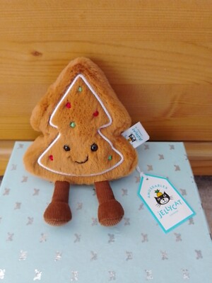 Jellycat Amuseable Valentine Tree Cookie Plush - Brand New With